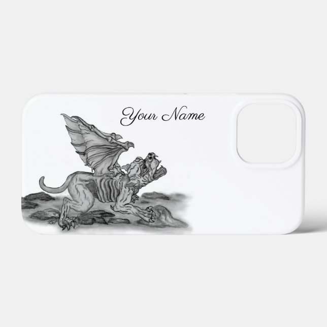 Coques Case-Mate iPhone Golem Gargoyle (Verso (horizontal))