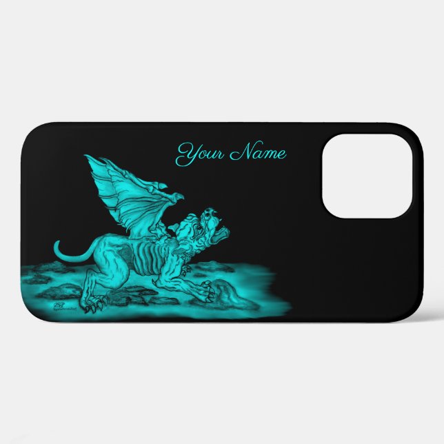 Coques Case-Mate iPhone Golem Gargoyle (Verso (horizontal))