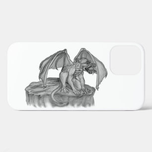 Case-Mate iPhone Case Golem Gargoyle noir et blanc