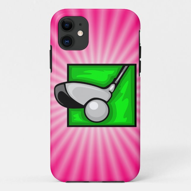 Coques Case-Mate iPhone Golf rose (Dos)