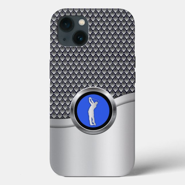 Coques Case-Mate iPhone Golf Swing Sporty Revêtement métallique (Verso)