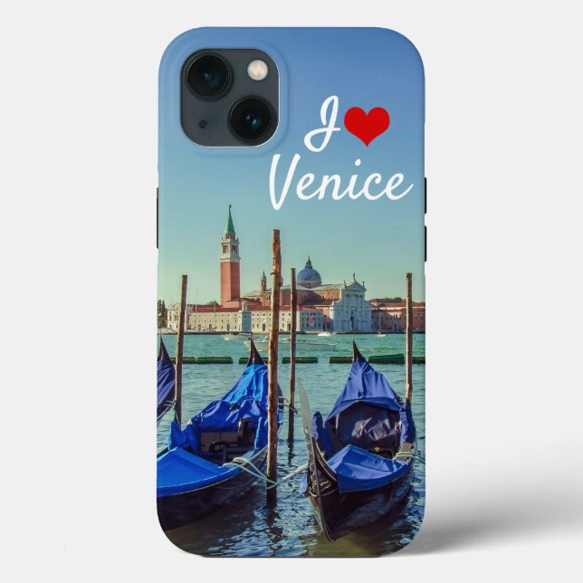 Coques Case-Mate iPhone Gondolas à Venise, Italie (Verso)