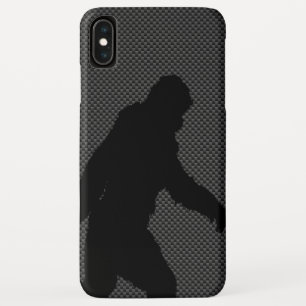 Coque Case-Mate Pour iPhone Gone Squatching for on Carbon Fiber Print