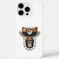Gorille Américain Moto Biker Vintage Aigle