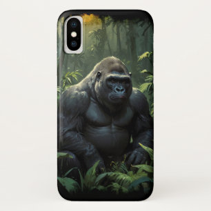 Case-Mate iPhone Case Gorille du Silverback dans la jungle rwandaise
