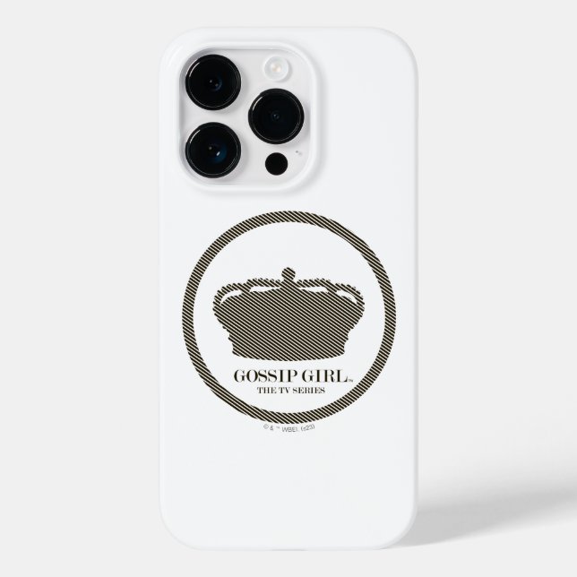 Coques Case-Mate iPhone Gossip Girl TV Series Crown Icon (Verso)