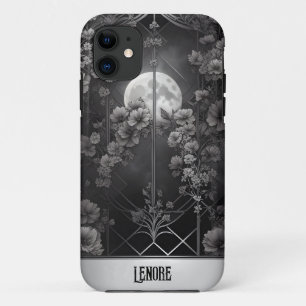 Case-Mate iPhone Case Goth Moonlight et Fleurs Ornate Gate