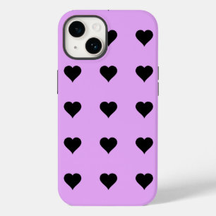 Coques Pour iPhone Goth Rose et Black Heart Design