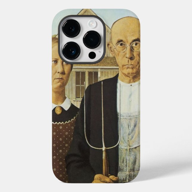 Coques Case-Mate iPhone gothique américain (Verso)