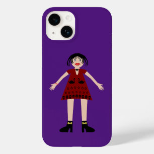Coque Pour iPhone 14 Gothique Halloween Vampire Lady