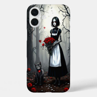 Coques iPhone 16 Plus Gothique Robot Girl