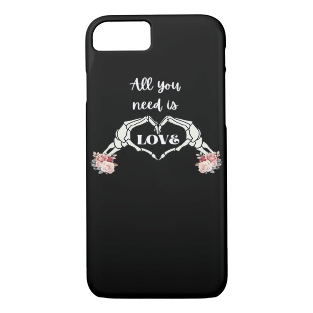 Coques Case-Mate iPhone Gothique Valentines Classique - Squelette Mains Co (Dos)