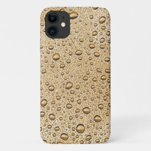 Case-Mate iPhone Case Gouttelettes d'eau dorées