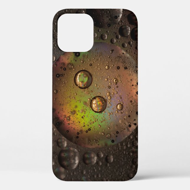 Coques Case-Mate iPhone gouttelettes d'eau sur panneau de verre (Verso)