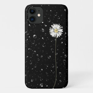Case-Mate iPhone Case gouttes de pluie sur marguerite blanche