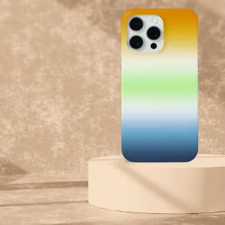 Coque iPhone 15 Pro Max Gradient AroAce Agender Pride