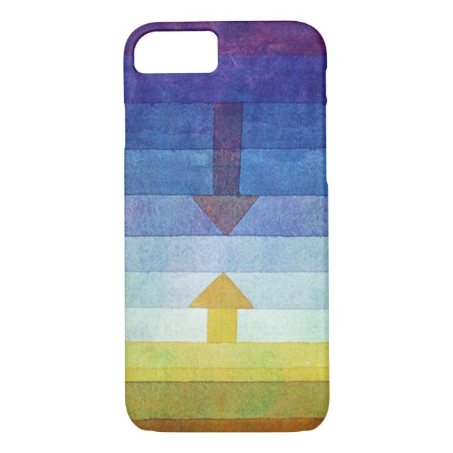Coques Case-Mate iPhone Gradient avec flèche, Paul Klee (Dos)