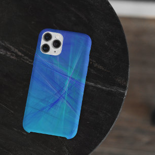 Case-Mate iPhone Case Gradient bleu turquoise Abstrait