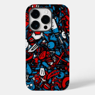 Coque Pour iPhone 14 Pro Graffiti coloré