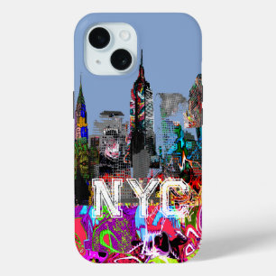 Coque Pour iPhone 15 Graffiti de New York