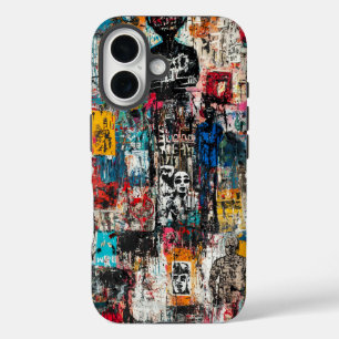 Coques iPhone 16 Grafitti Urban Street Art Téléphone Case