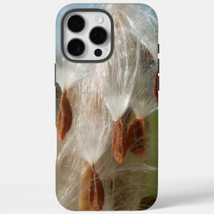 Coques iPhone 16 Pro Max Graines de liane de lait flottantes   Graphisme de