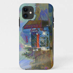 Coque iPhone 11 Grand cas de l'iPhone 5 de conducteur de camion de