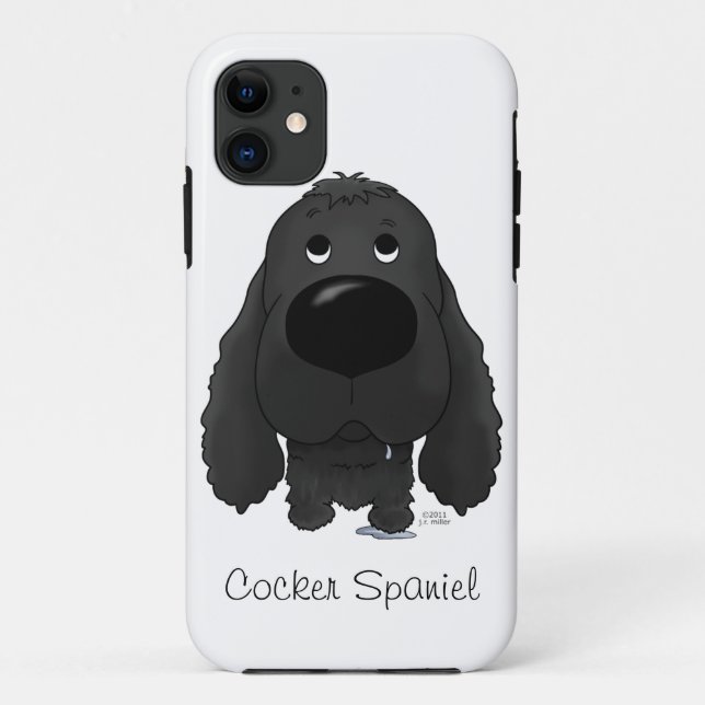 Coques Case-Mate iPhone Grand cocker de nez (Dos)