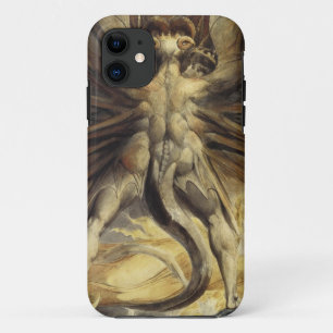 Coque iPhone 11 Grand dragon rouge