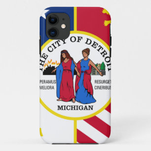 Etui iPhone Case-Mate GRAND Drapeau IMPRIMÉ Détroit