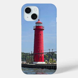 Coque Pour iPhone 15 Grand Haven Lighthouse