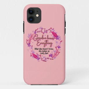 Case-Mate iPhone Case Grand-mère sait tout