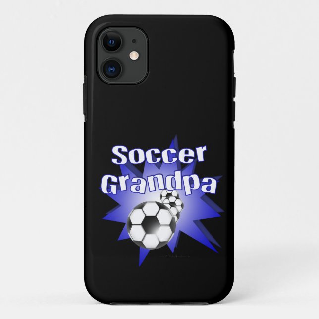 Coques Case-Mate iPhone Grand-père du football (Dos)
