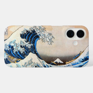 Coques iPhone 16 Grande Vague, Hokusai, Ukiyo-e