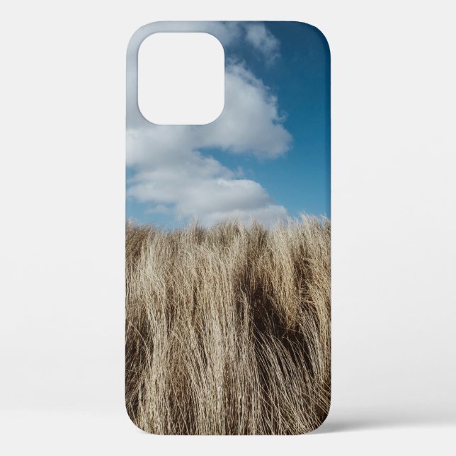 Coques Case-Mate iPhone Grandes herbes sous les nuages cumulus (Verso)