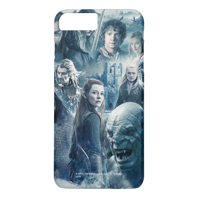 Coques Case-Mate iPhone Graphique de caractères des cinq armées (Dos)