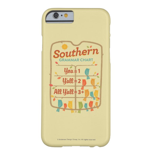 Coques Case-Mate iPhone Graphique de grammaire du sud (Dos)