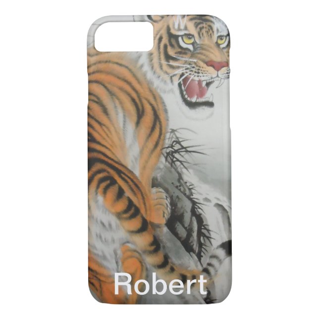 Coques Case-Mate iPhone Graphique Tiger (Dos)