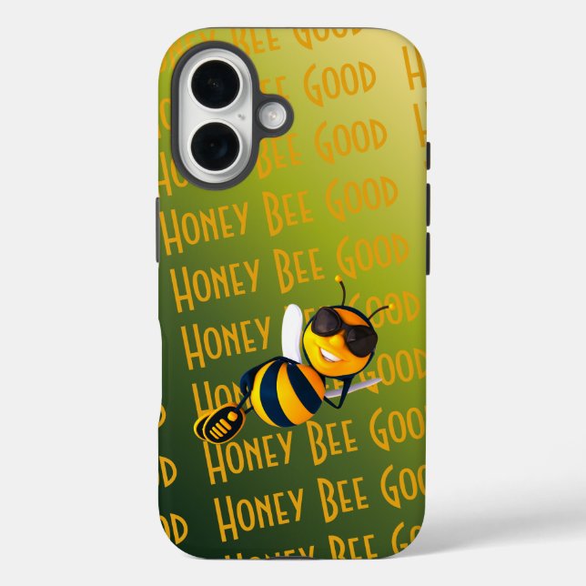 Coques Case-Mate iPhone Graphisme Abeille Grateful Avec Attitude (Verso)