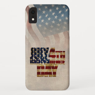 Case-Mate iPhone Case Graphisme Grunge USA 4 juillet Indépendance