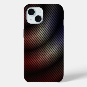 Coque Pour iPhone 15 Grat métallique dégradé
