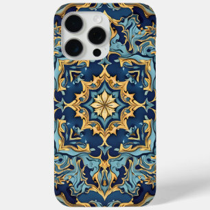 Coque iPhone 15 Pro Max Gravure or et rubis 