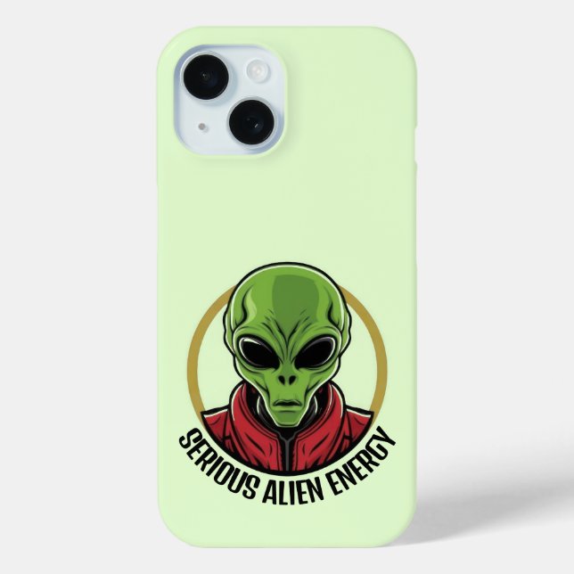 Coques Case-Mate iPhone Green Alien Phone Case (Verso)