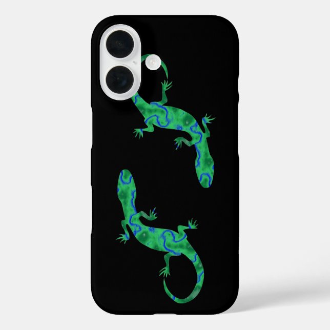 Coques Case-Mate iPhone Green Gecko (Verso)