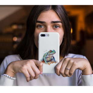Case-Mate iPhone Case Grenouille aquarelle aux tons de joaillerie