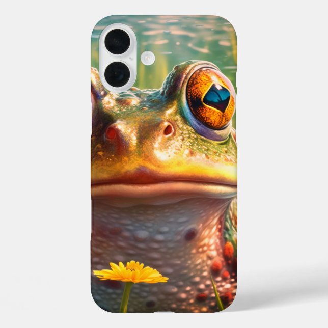 Coques Case-Mate iPhone Grenouille Artsy (Verso)