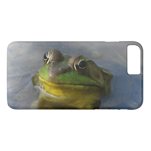 Coques Case-Mate iPhone Grenouille avec l'iPhone d'attitude 8/7 cas plus (Dos (Horizontal))