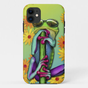 Coque iPhone 11 Grenouille d'arbre