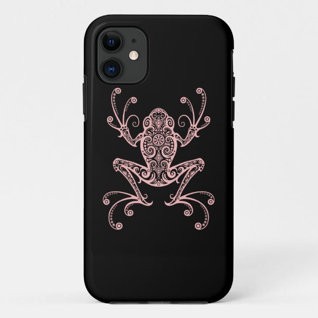 Coques Case-Mate iPhone Grenouille d'arbre rose complexe (Dos)