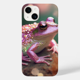 Coque Pour iPhone 14 Grenouille Glamore Adorable Avec Éperons